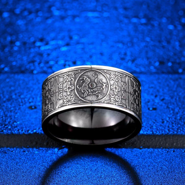 Gothic Chinese Style Ring
