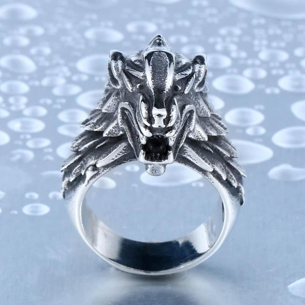 Ice Wolf House Stark Of Winterfell Ring