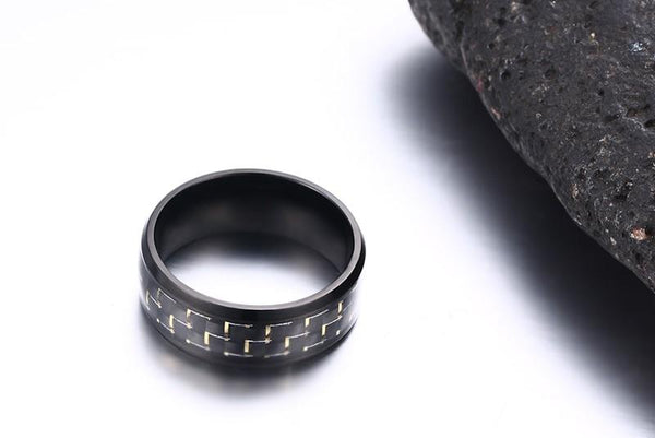 Carbon Fiber Inlay Ring