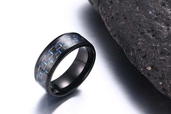 Carbon Fiber Inlay Ring