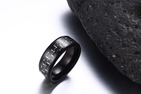 Carbon Fiber Inlay Ring