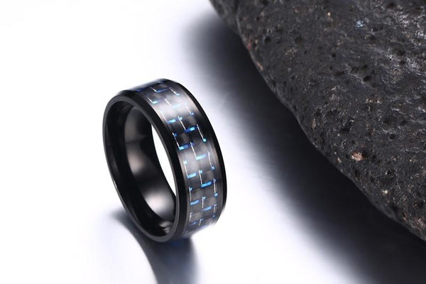 Carbon Fiber Inlay Ring