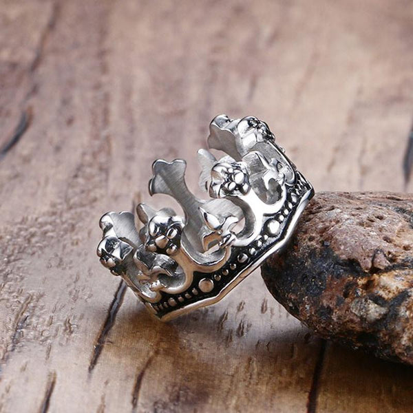 Vintage Gothic Crown Ring