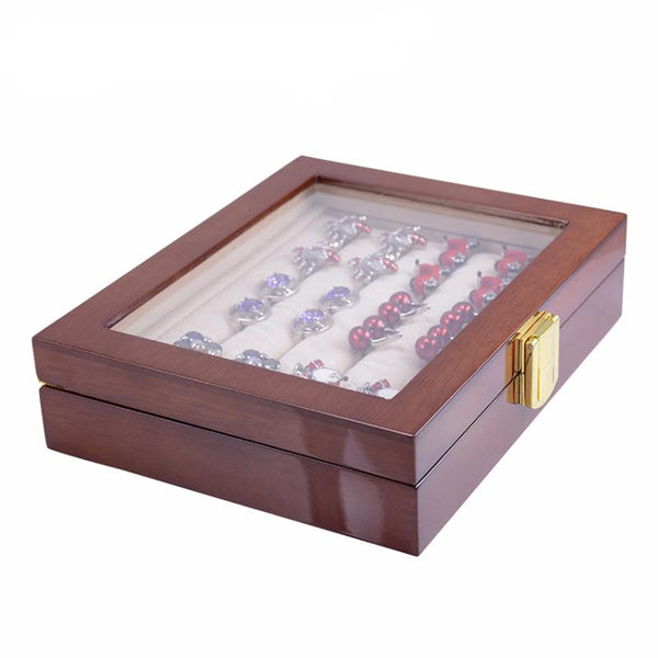 Ring Glass Box Storage