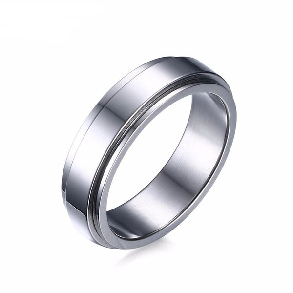 Double Loop Spinner Ring
