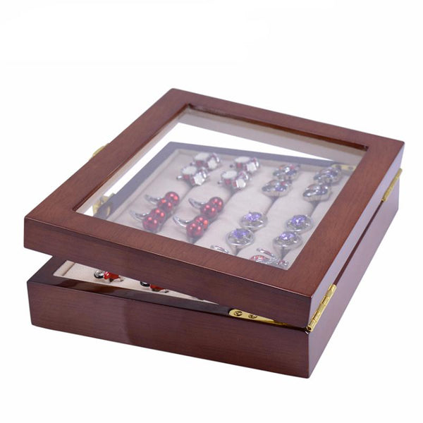 Ring Glass Box Storage