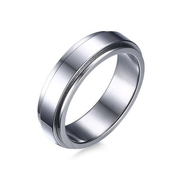 Double Loop Spinner Ring